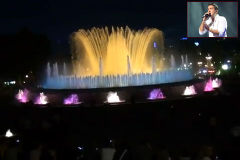 Željko Joksimović - Lane moje - Magic Fountain in Barselona