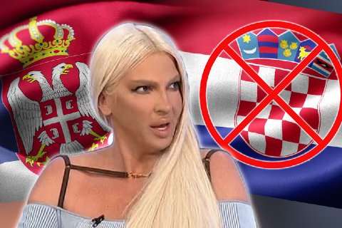 Отказано участие на Jelena Karleuša в Хърватска, защото е от Сърбия