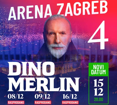 Dino Merlin Arena Zagreb 2023
